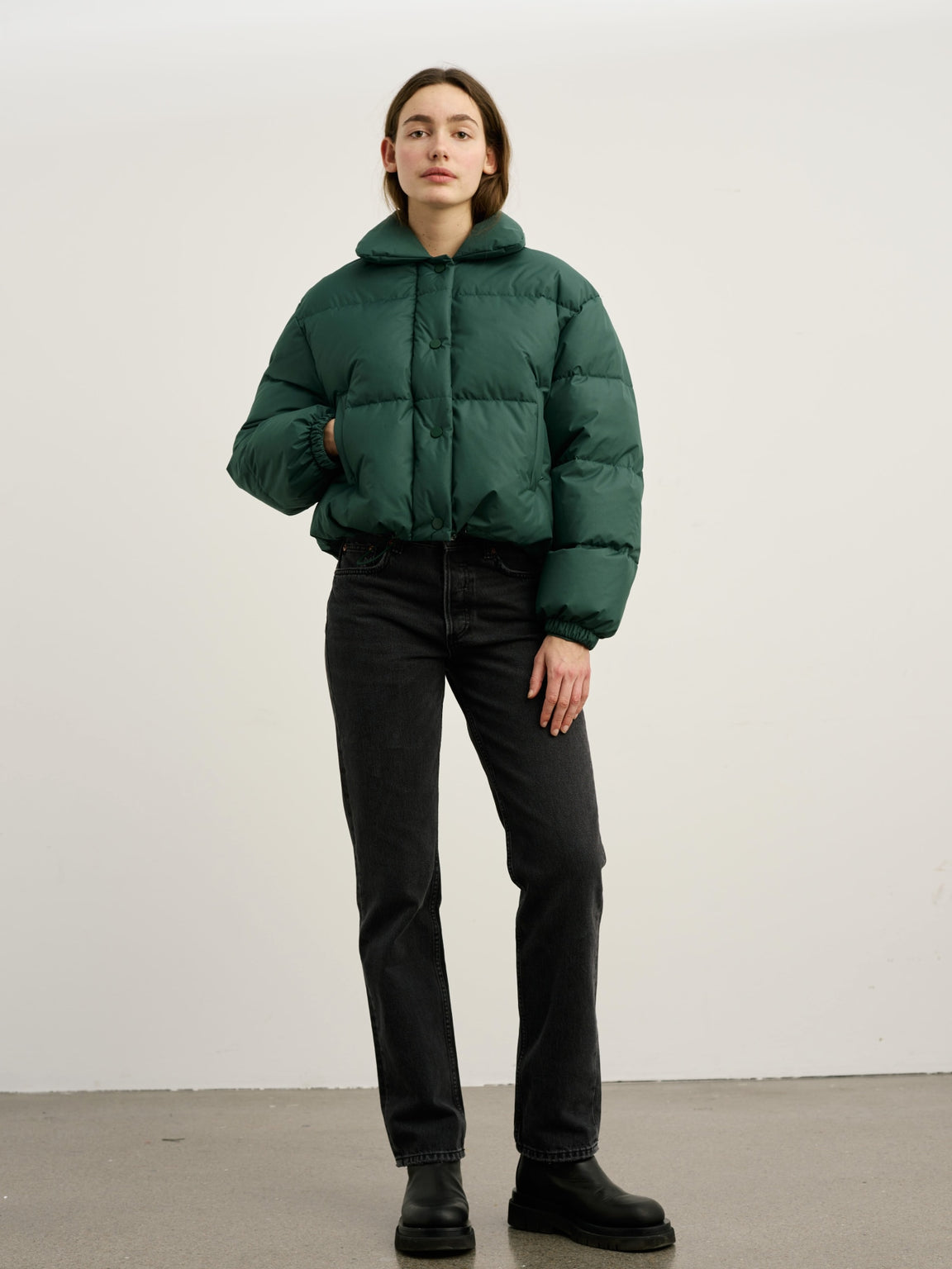 FREDERIKKE JACKET - DARK GREEN