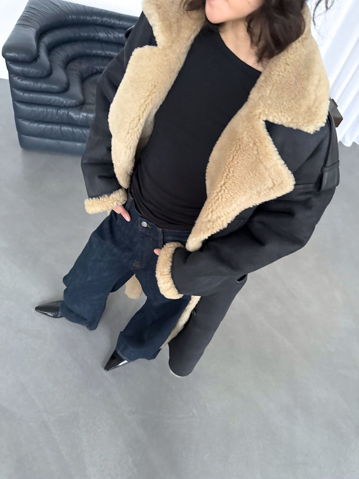 GRACE COAT - BLACK