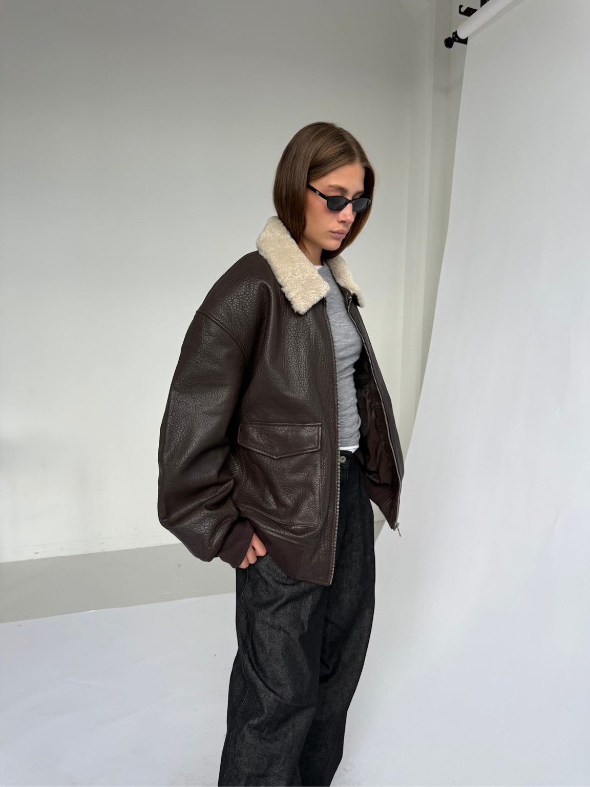 HARLOW JACKET - BROWN