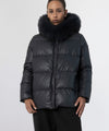 ALVA PUFFER JACKET - NAVY