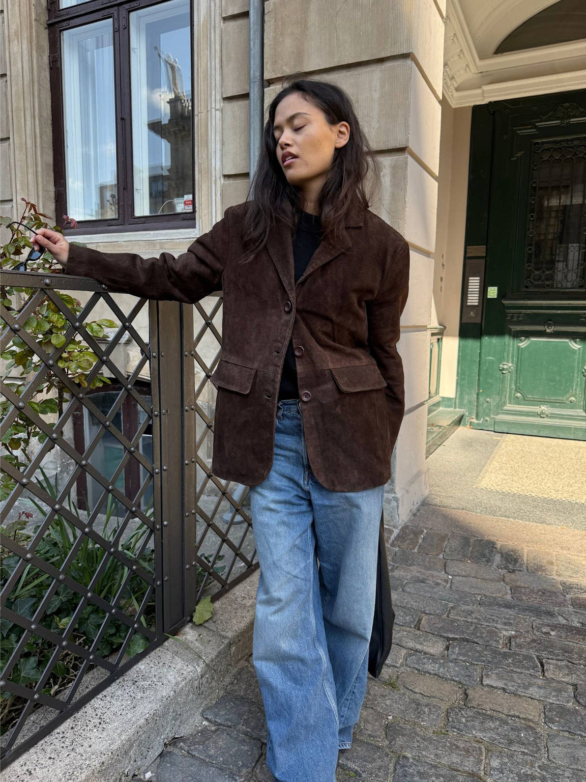 DREW SUEDE JACKET