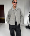 GIA BOUCLE JACKET - GREY