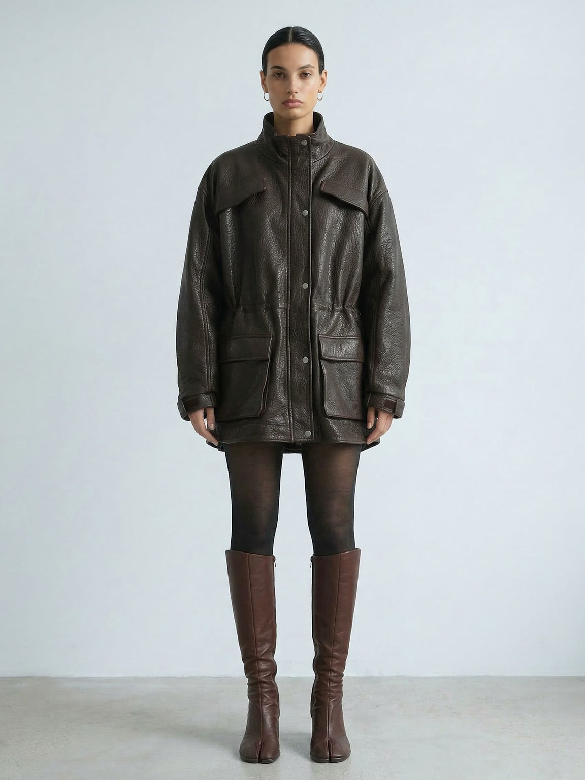SIMONE JACKET - BROWN