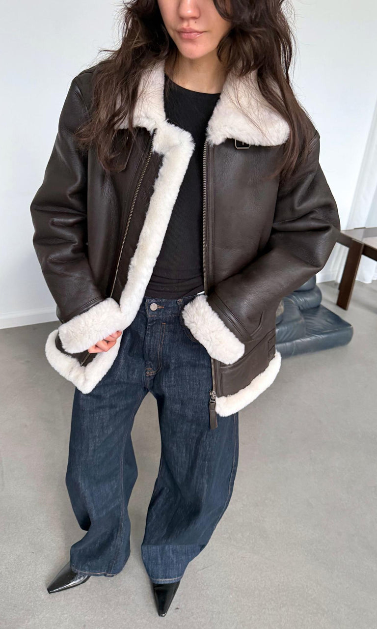 MORGAN JACKET - BROWN