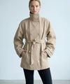 SKYLER CANVAS JACKET - BEIGE