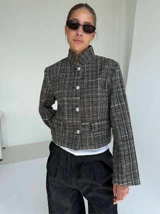 ARIEL JACKET - BROWN