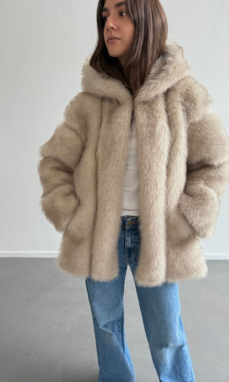 CASEY JACKET - BEIGE