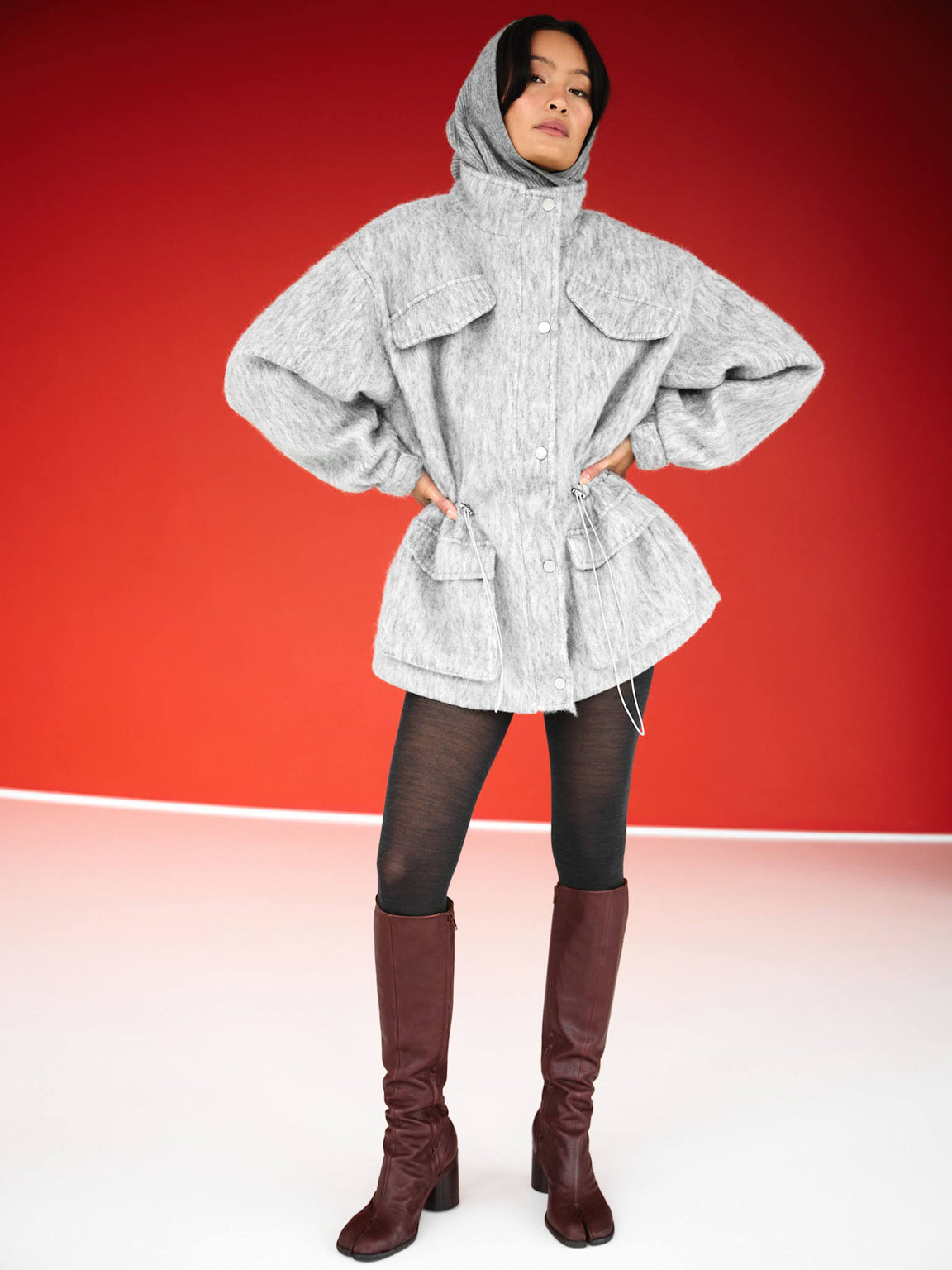 TRACY JACKET - MOHAIR