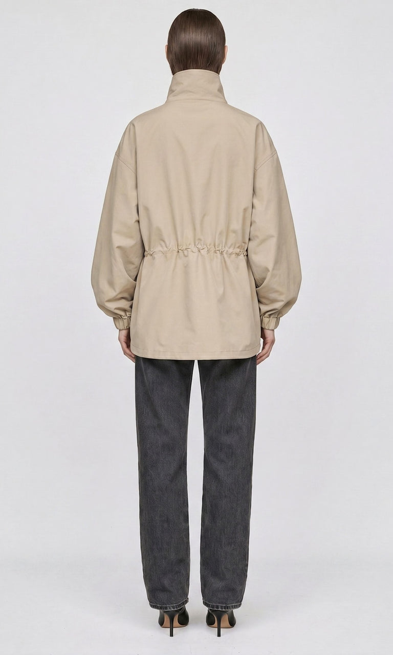 TRACY TECH JACKET - BEIGE