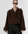 JOHN WOOL JACKET BROWN