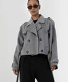 JOHN WOOL JACKET GREY