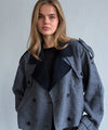 JOHN JACKET CHECKED - GREY