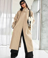SKYLER CANVAS COAT - BEIGE