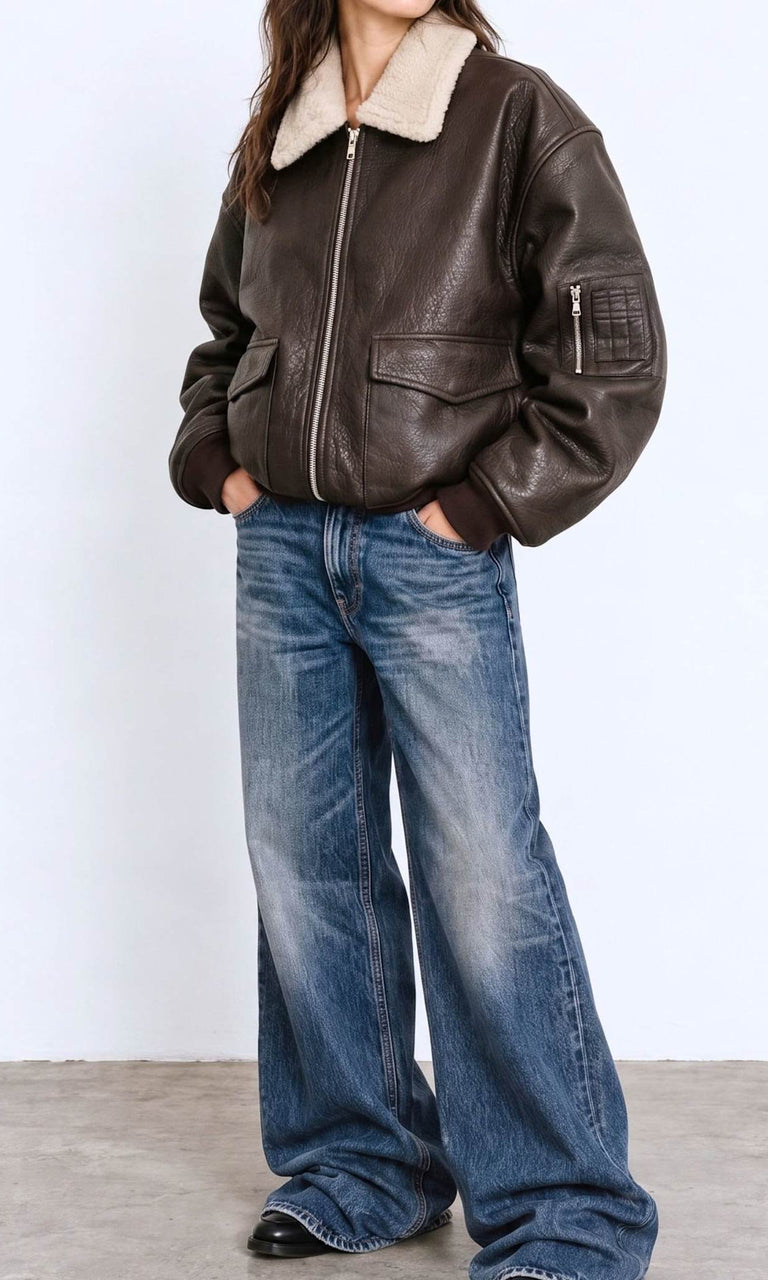 HARLOW JACKET - BROWN
