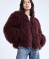CARLY JACKET - BURGUNDY
