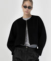 KARLA WOOL JACKET - BLACK