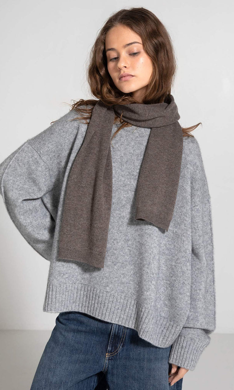 ANNI SCARF - BROWN