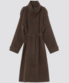 BELLO WOOL COAT - BROWN