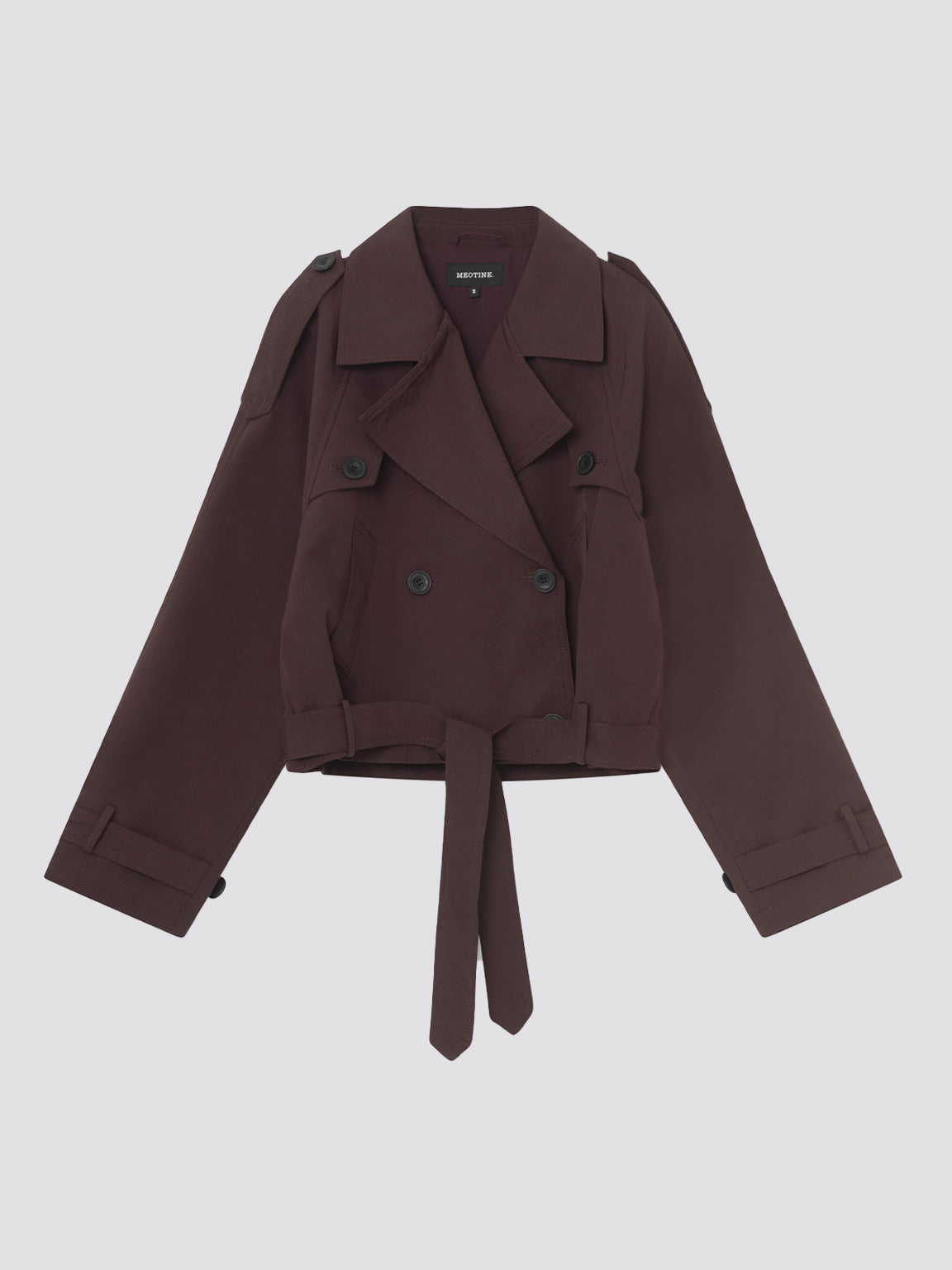 BOBBY CANVAS JACKET - BROWN