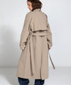 BOBBY CANVAS COAT - BEIGE