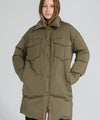 CHARLIE DOWN COAT - OLIVE GREEN