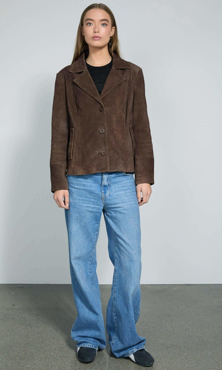 DREW SUEDE JACKET