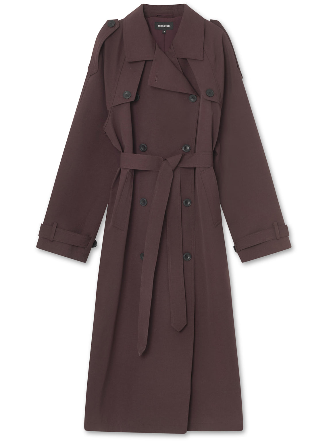 BOBBY CANVAS COAT - BROWN