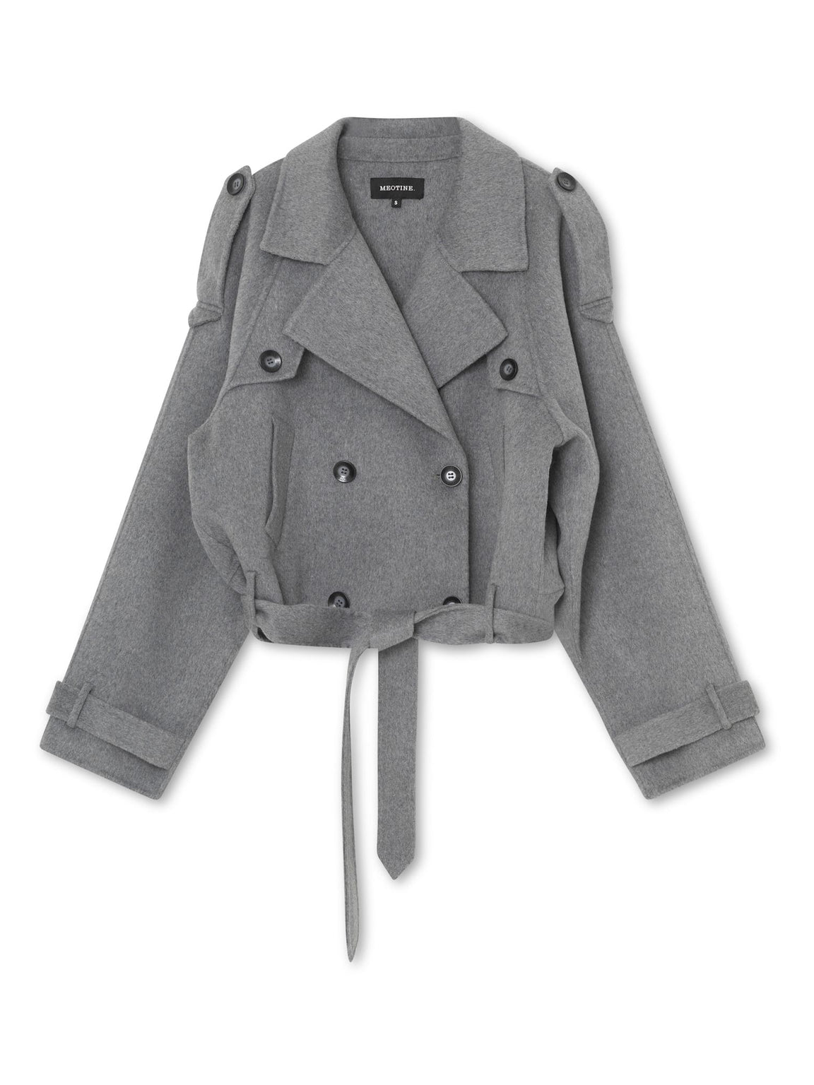 JOHN WOOL JACKET GREY