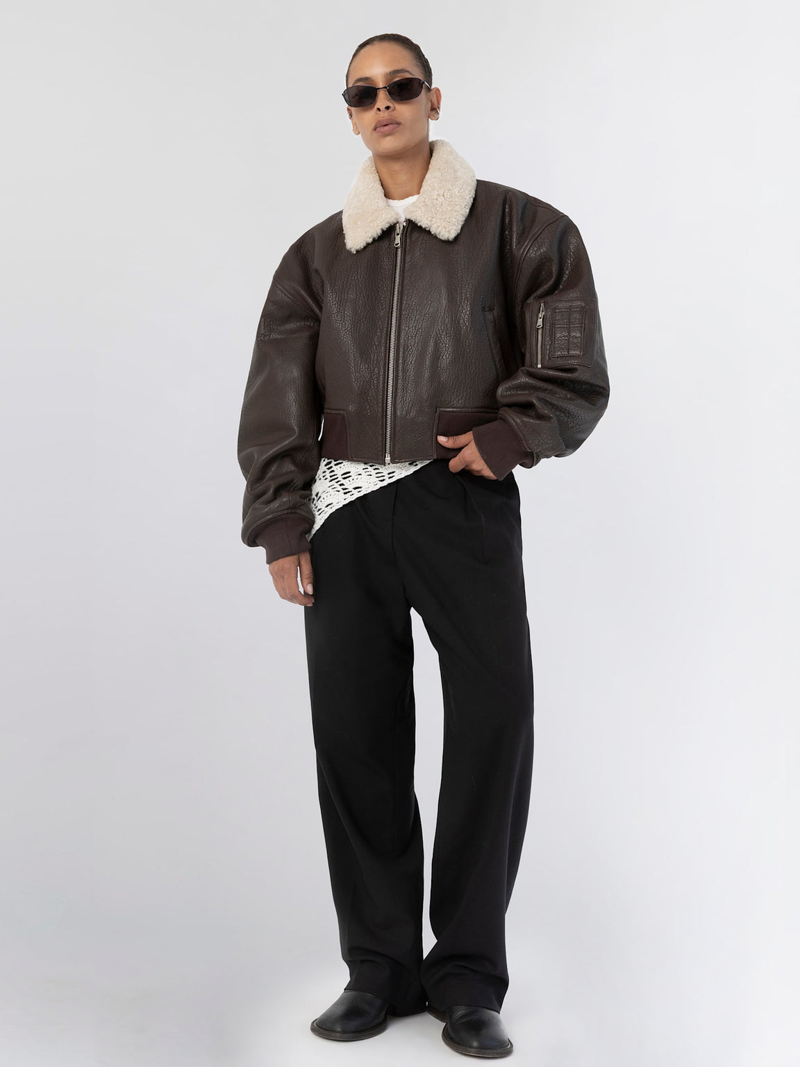 ESTELLE JACKET - BROWN