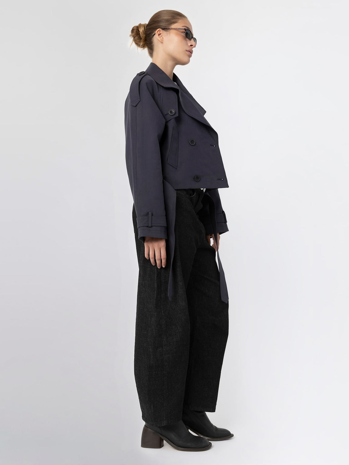 BOBBY CANVAS JACKET - NAVY