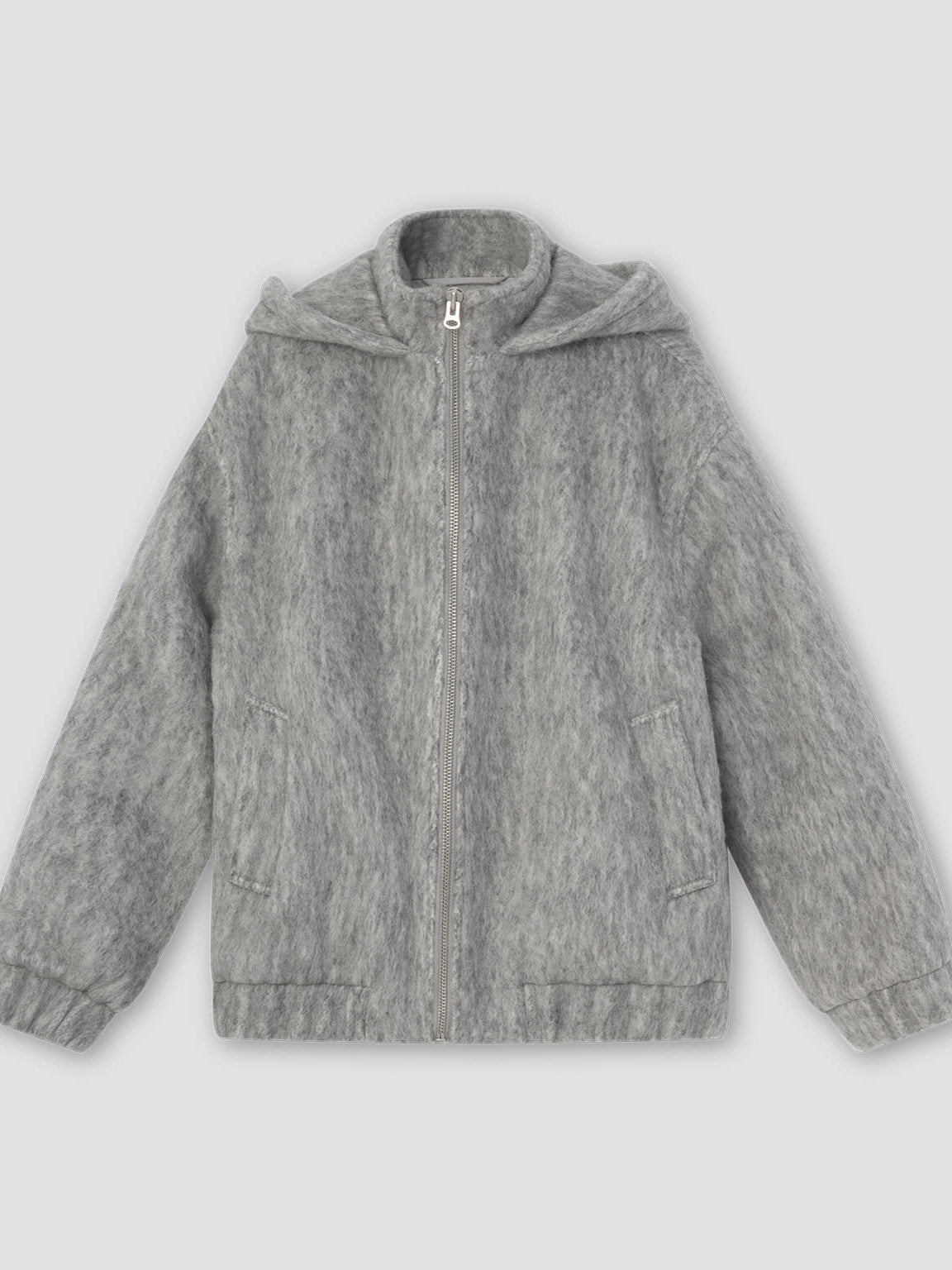 MILA BOMBER JACKET - MOHAIR