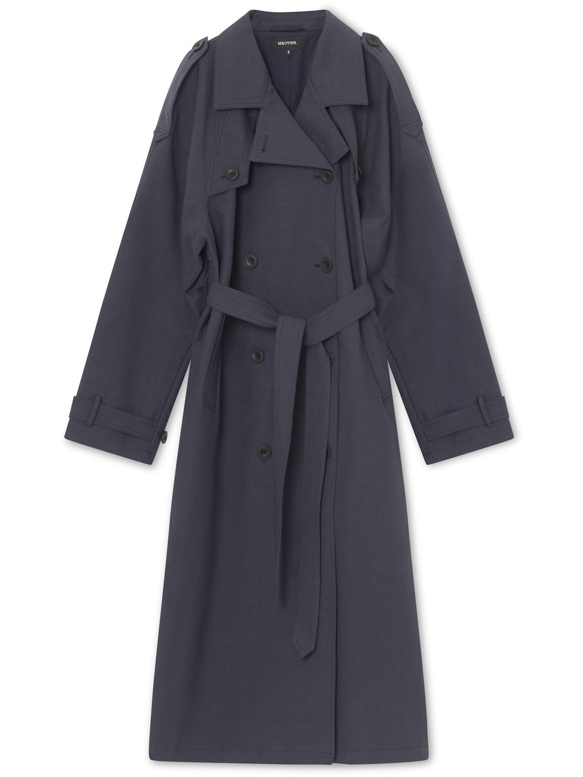 BOBBY CANVAS COAT - NAVY