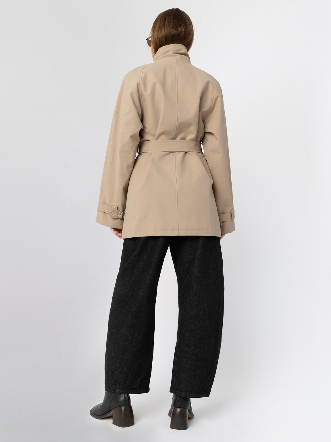 SKYLER CANVAS JACKET - BEIGE