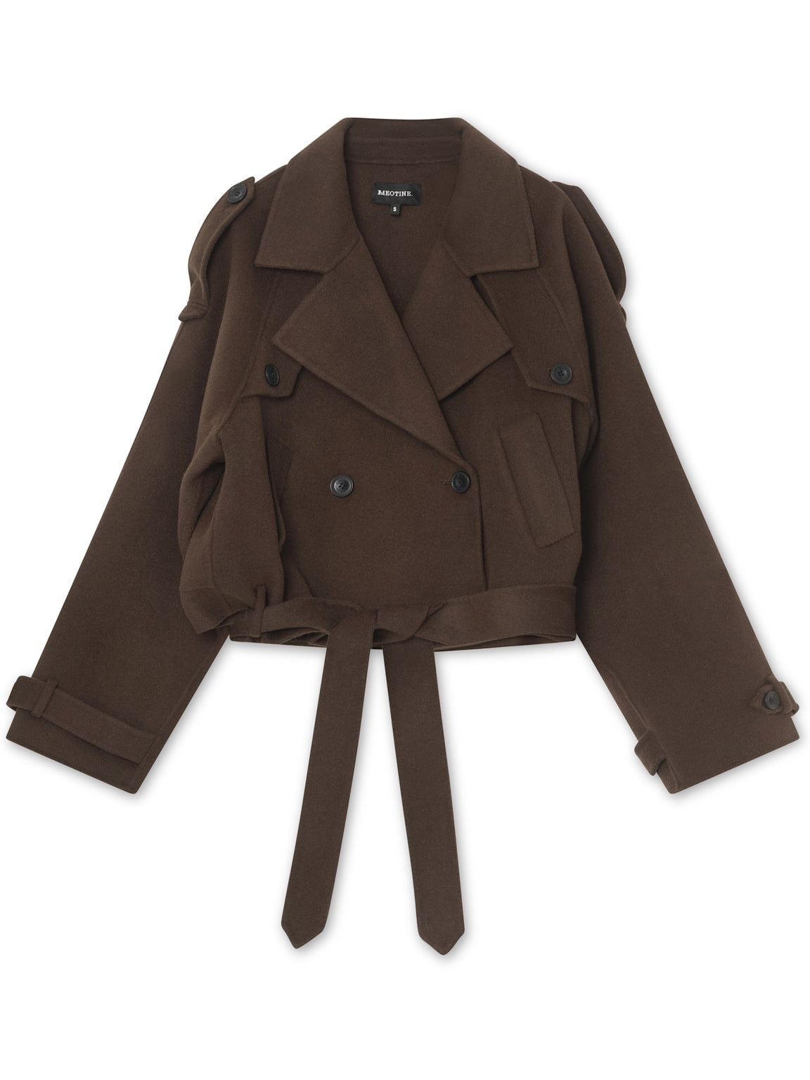 JOHN WOOL JACKET BROWN