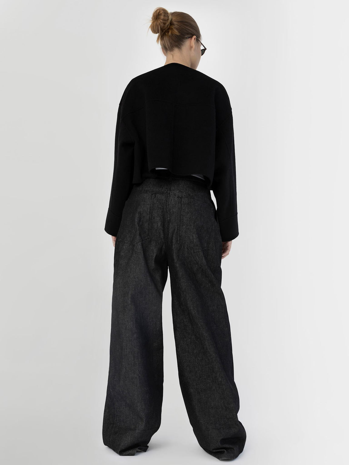 KARLA WOOL JACKET - BLACK