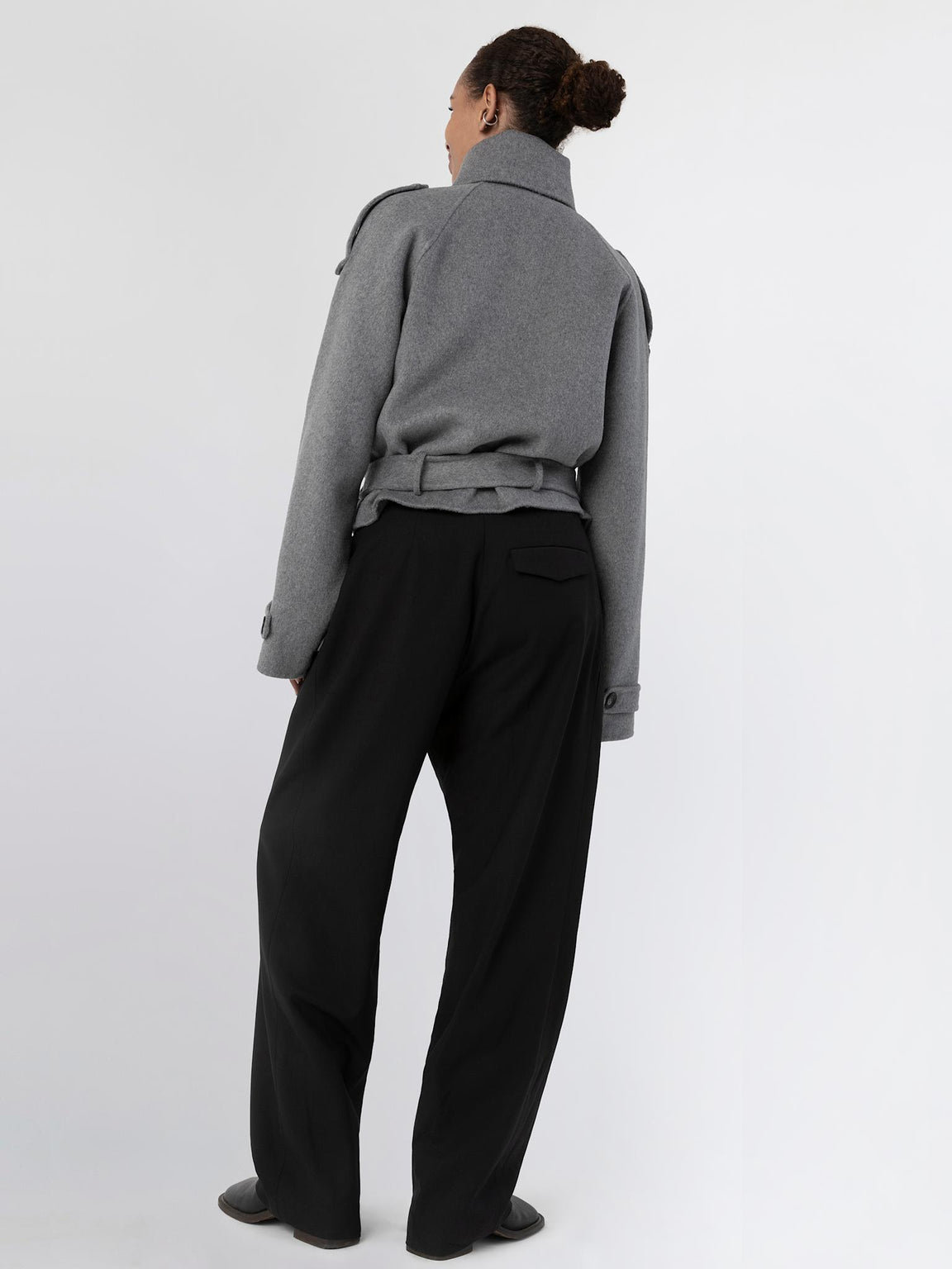 BELLO WOOL JACKET GREY