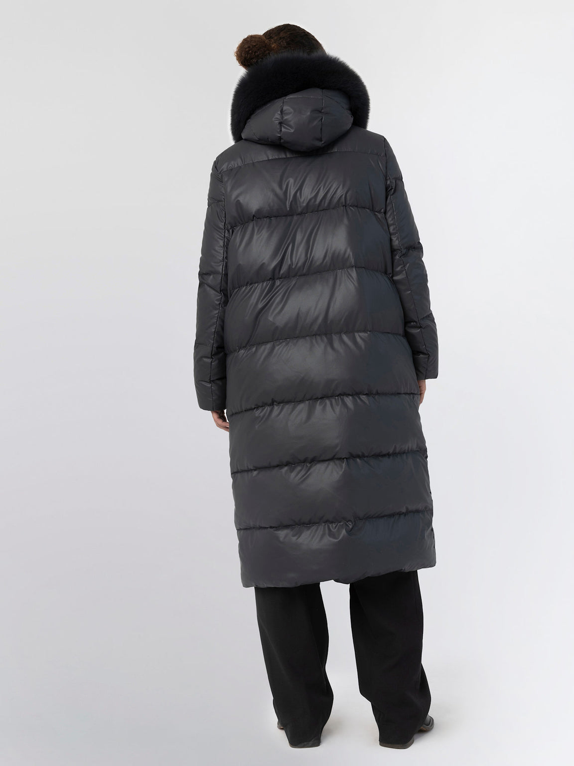 ALVA PUFFER COAT - NAVY