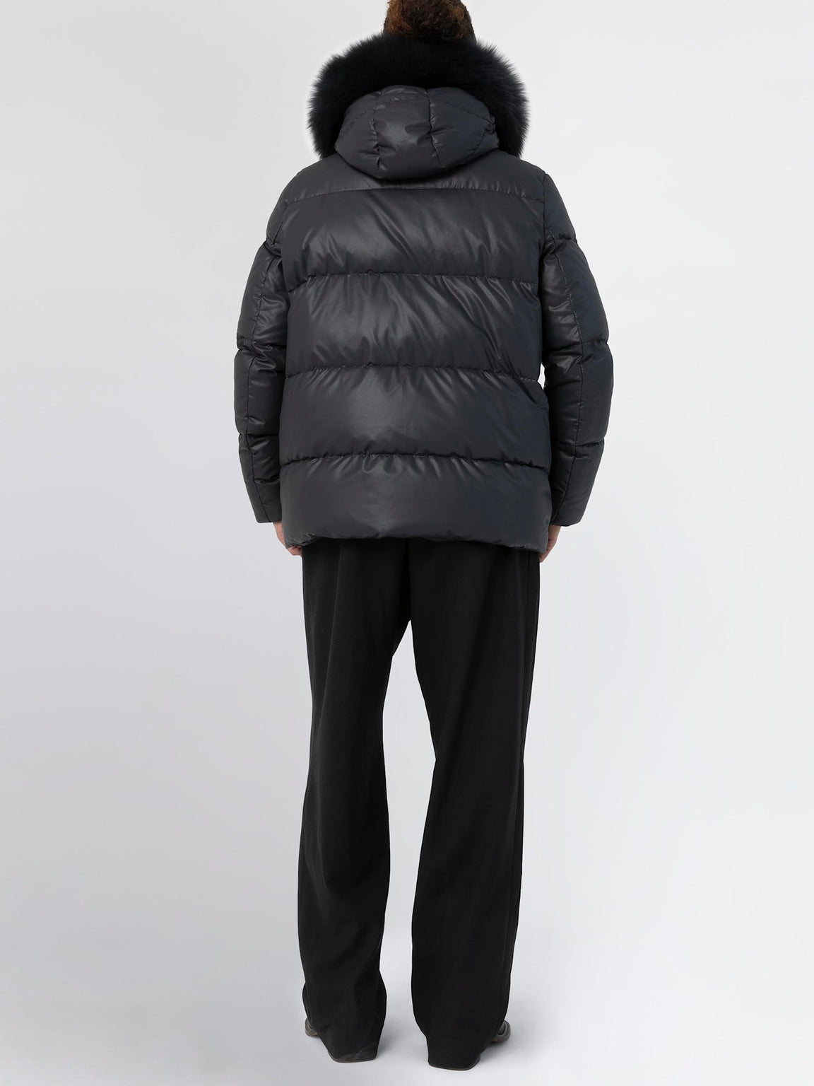 ALVA PUFFER JACKET - NAVY