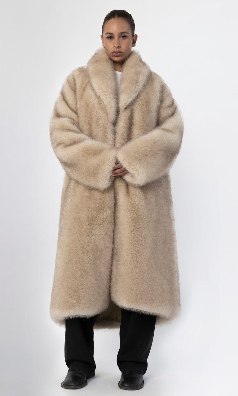 KATHA COAT - BEIGE