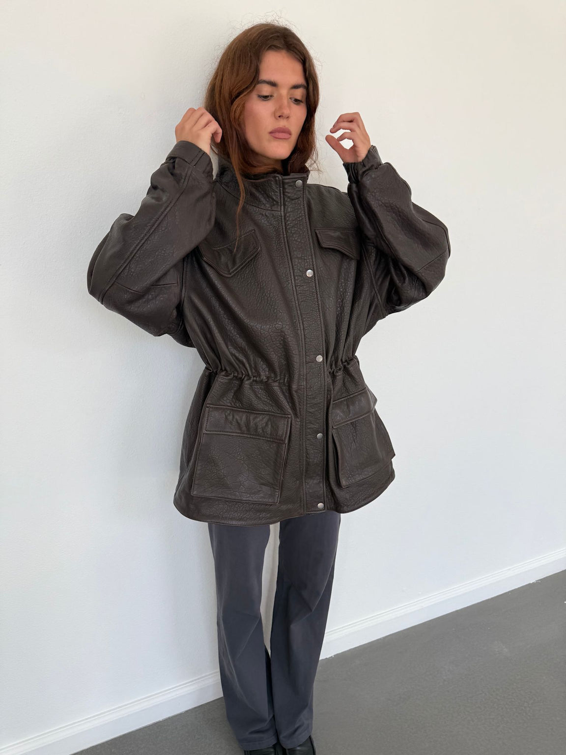 SIMONE JACKET - BROWN