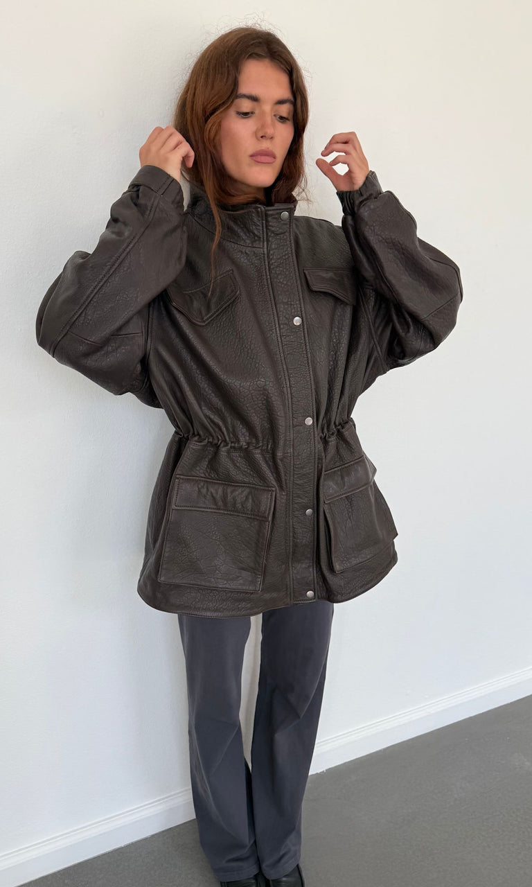 SIMONE JACKET - BROWN