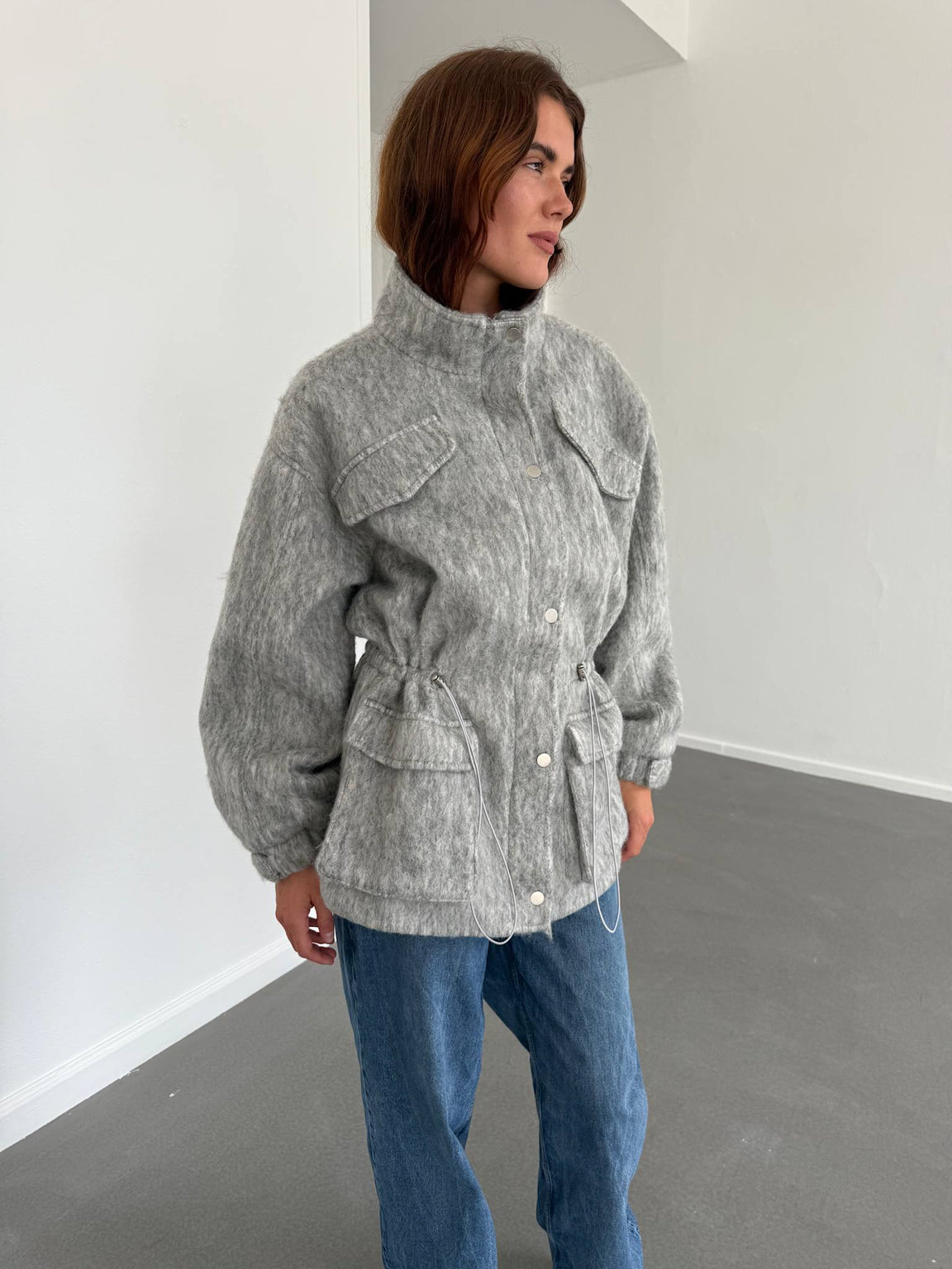 TRACY JACKET - MOHAIR