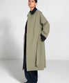 JOEL CANVAS COAT - ARMY/BLACK
