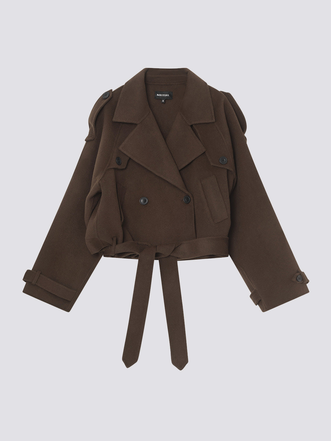JOHN WOOL JACKET BROWN