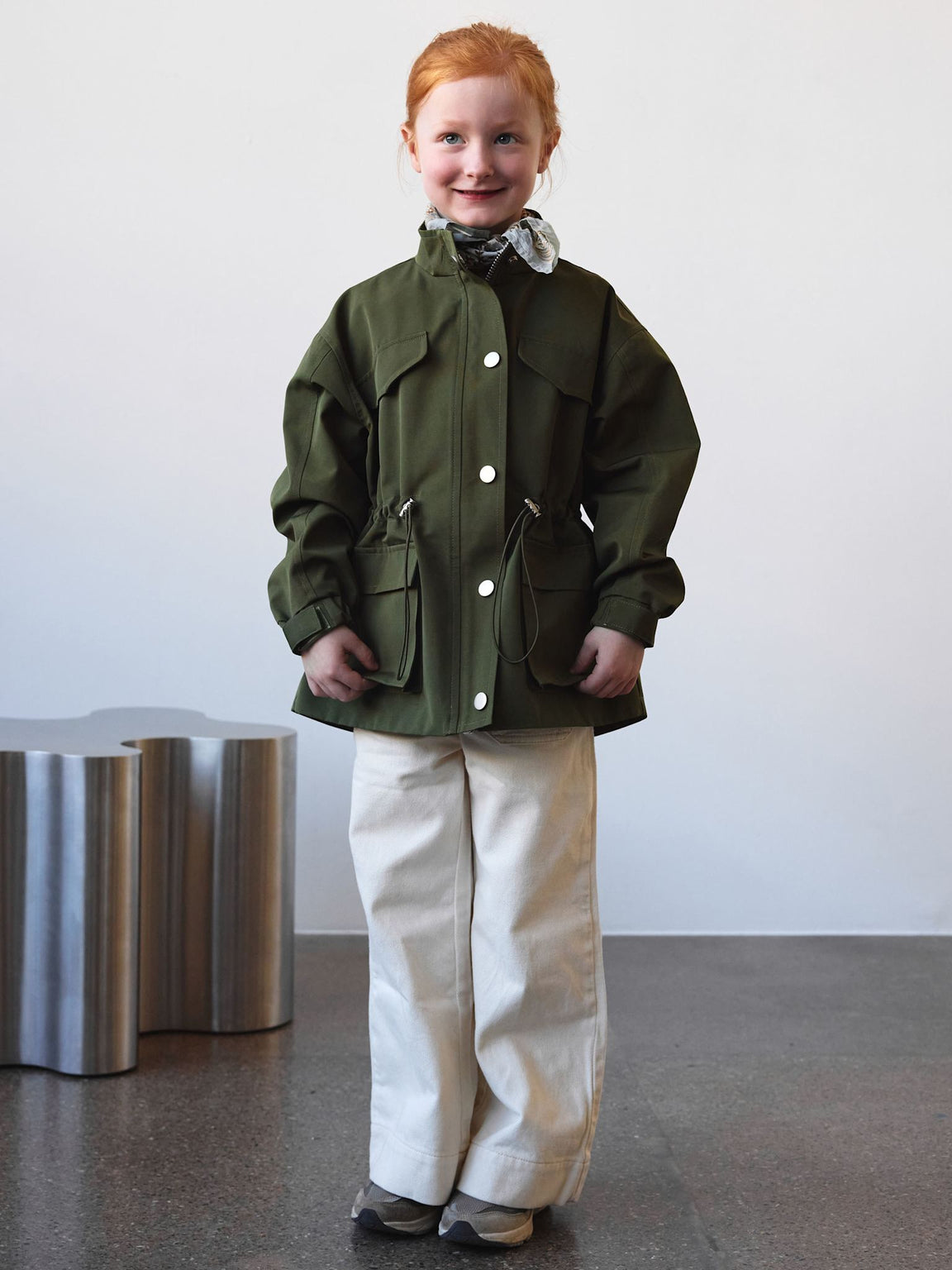 TRACY KIDS JACKET - ARMY