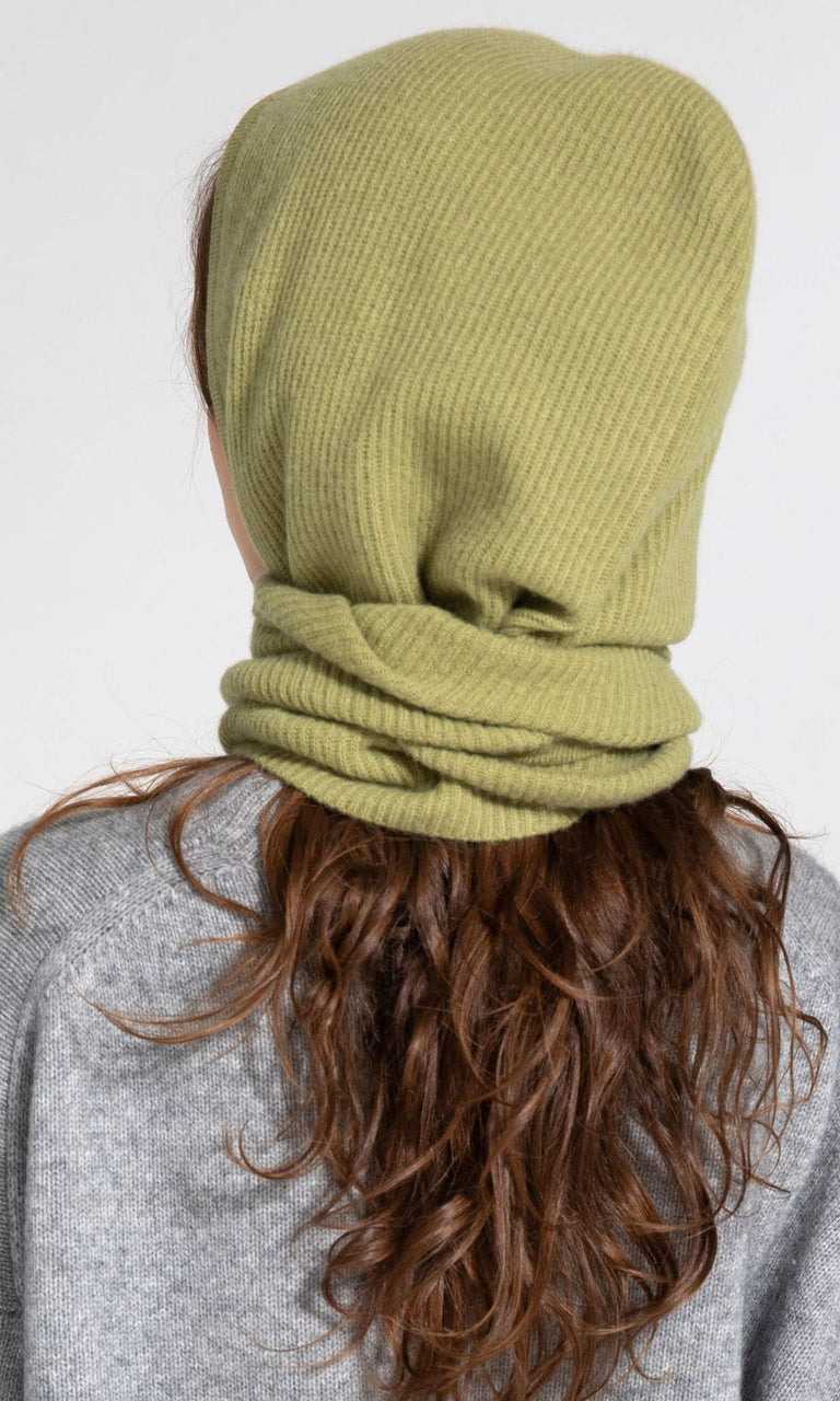 OLIVIO WRAP BALACLAVA - GREEN