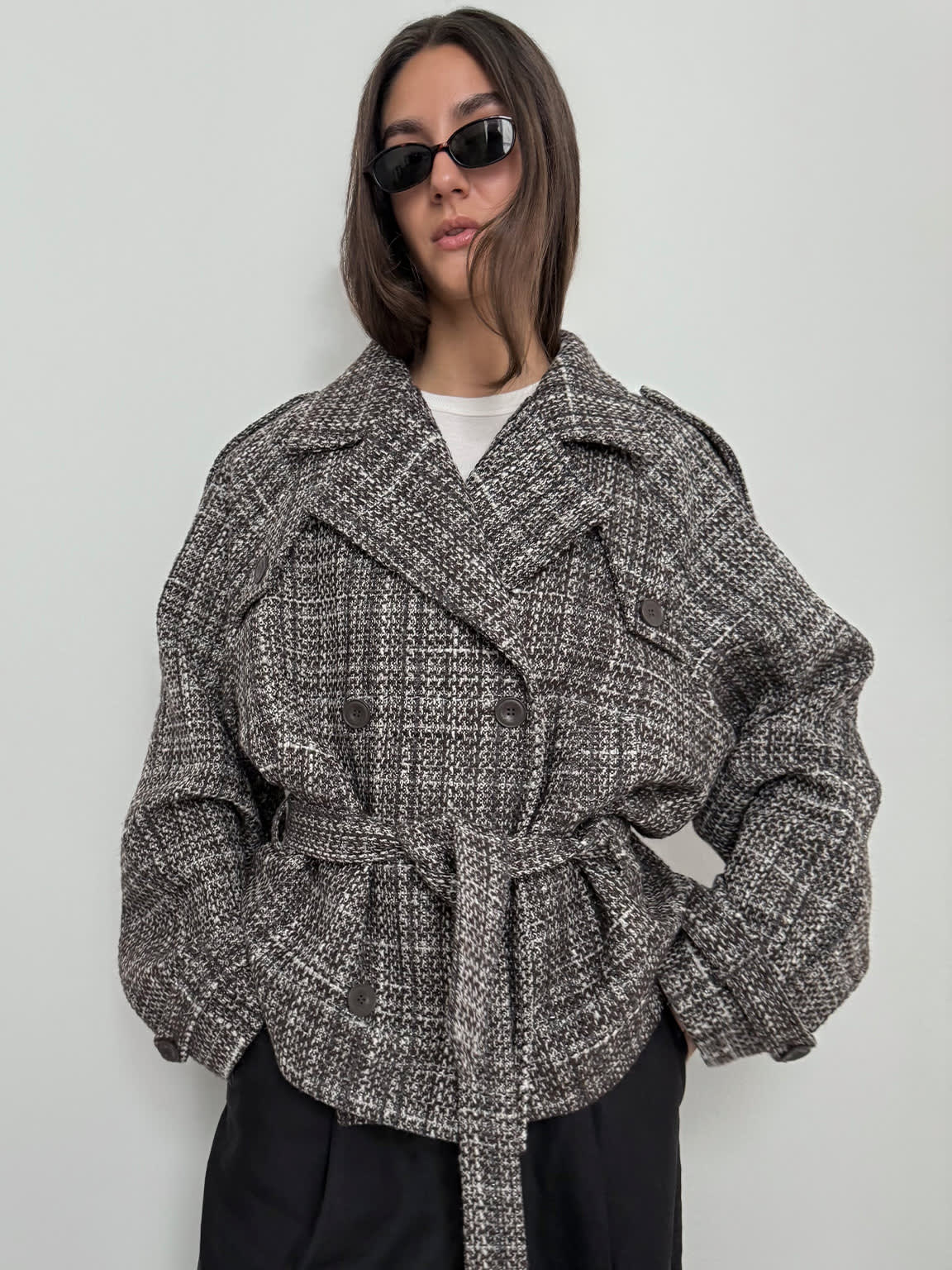 QUINN JACKET - TWEED
