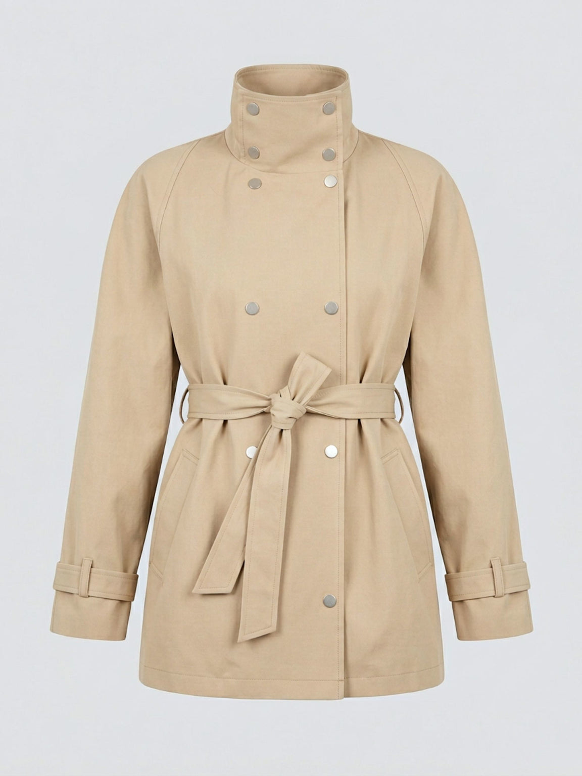 SKYLER CANVAS JACKET - BEIGE