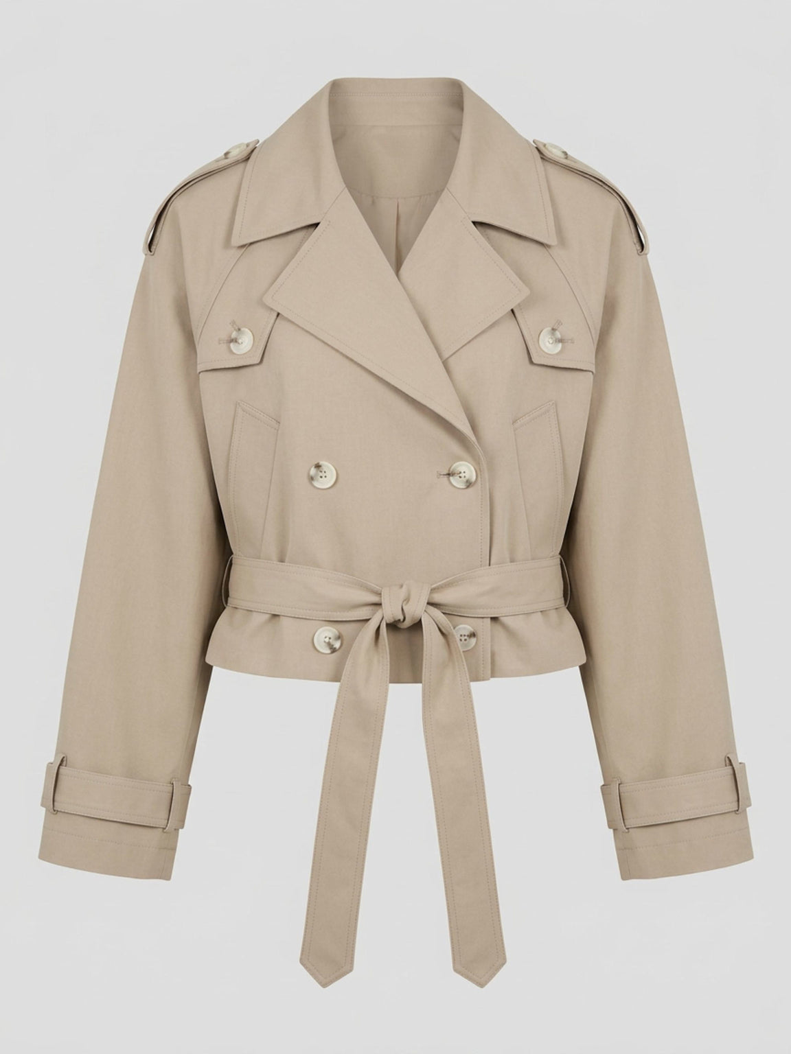 BOBBY CANVAS JACKET - BEIGE