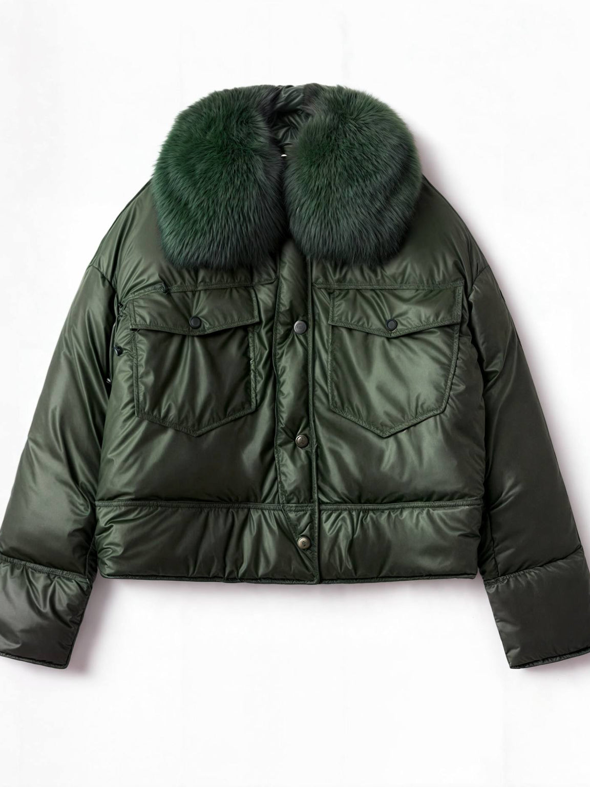 CHARLIE PUFFER JACKET - GREEN